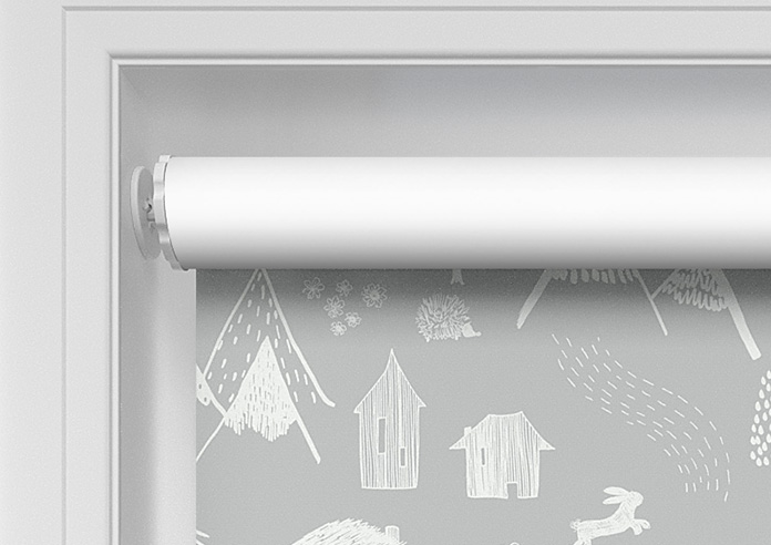 Mountain Hilltop, Nimbus Grey - Twist&Fit Roller Blind - Image 10